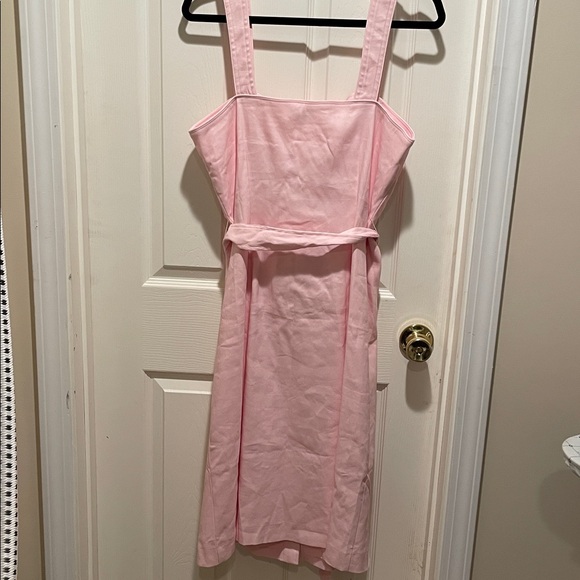 Ann Taylor linen blend button down dress - Picture 5 of 6